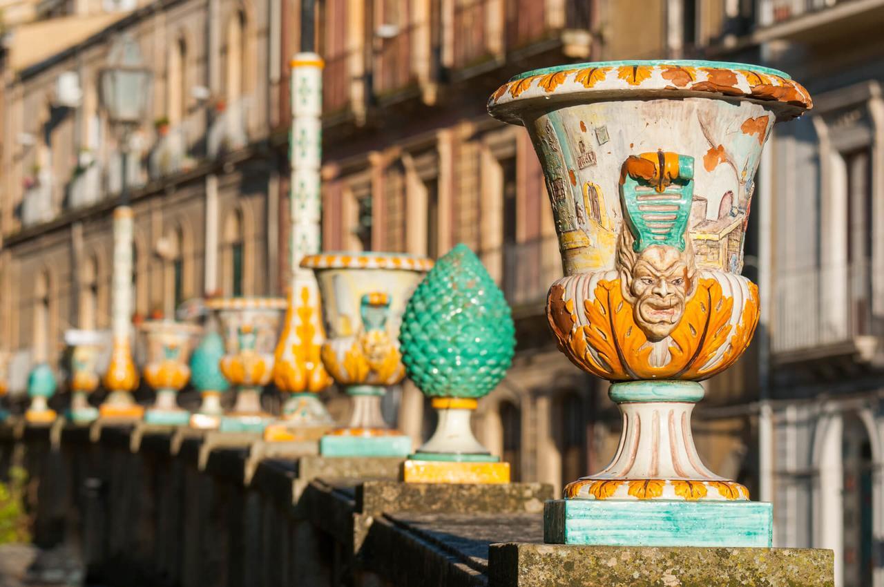 Affittacamere La Piazzetta Caltagirone Buitenkant foto